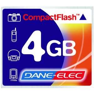  New DANE ELEC DA CF 4096 R COMPACTFLASH CARD (4 GB 