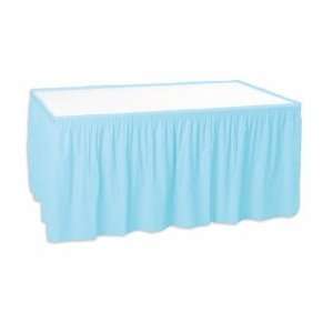  Table Skirt Light Blue 