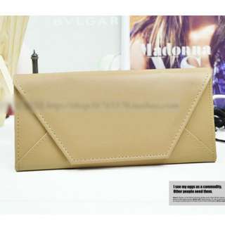 Korean Envelo​pe Purse Clutch PU Leather Hand Shoulder Bag 14 Colors 