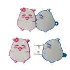Image of GongRong 4GB Cute Kiss Pig Cartoon USB 2.0 Flash Memory Drive 