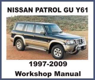Nissan patrol gu iii workshop manual #9