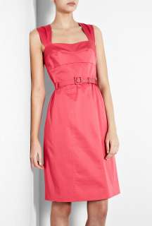 Moschino Cheap & Chic  Pink Belted Cotton Dress by Moschino Cheap 