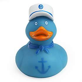   Navy Sailor Style Blue Mini Rubber Duck,  On All Gadgets