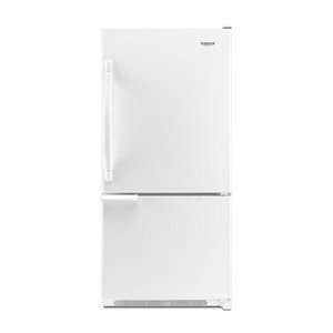   Bottom Freezer 22.1 Cubic Foot Total Capacity Refrigerator Home