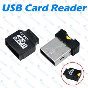  USB Micro SD SDHC Memory Card Adapter Reader For Computer 