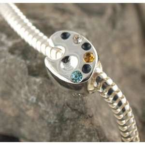  Bead Compatible with Pandora Biagi Chamilia Charm Bracelet Arts
