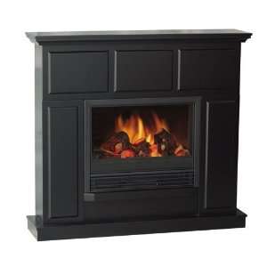   1250 Watt 3D Effect Electrical Fireplace Heater, Black