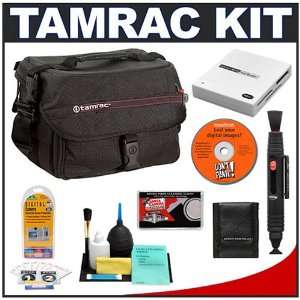  Tamrac 604 Zoom Traveler 4 Digital SLR Camera Bag (Black 