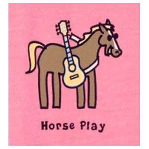 Horse Play Crusher Short Sleeve Tee Shirt   Womens  Sports 