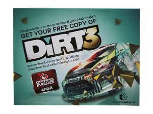    Codemasters Gift   DiRT 3 Coupon