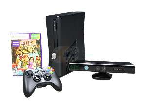    Open Box Microsoft Xbox 360 Kinect Bundle 4 GB Black