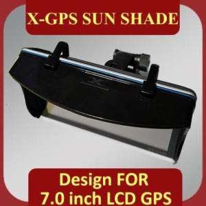 Universal SUN SHADE visor / 7.0 inch LCD GPS navigation  