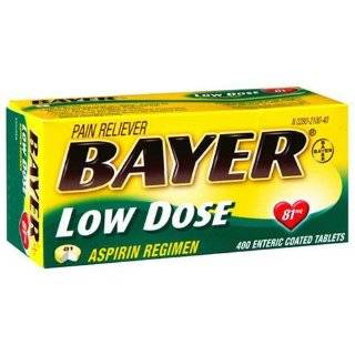 Bayer Low Dose Aspirin Regimen   400 Tablets