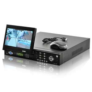 Channel H.264 DVR Security System with 7 Inch Flip Out Screen  