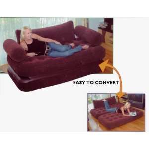   air mattress and sofa combination with electric air pump Home