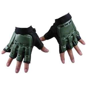  Matrix Terminator CQB Combat Tactical Gloves (OD)   Half 