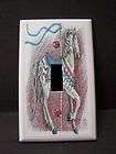 CAROUSEL HORSE #1 LIGHT SWITCH COVER PLATE