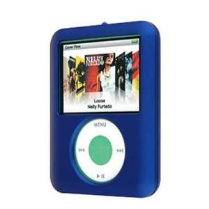  Apple iPod 3rd Generation Nano 4GB 8GB Blue Rubber Coating 