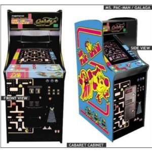 Ms. Pacman, Galaga   Classic Arcade   19in Cabaret Game Design Not 