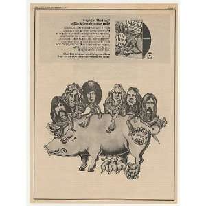  1973 Black Oak Arkansas High On The Hog Atco Records Print 
