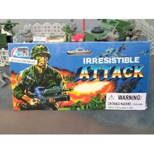  IRRESISTABLE ATTACK TOY ARMY MEN AND PLASTIC MILITARY 