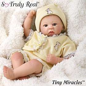Ashton Drake 10 Tiny Miracles Musical Rock A Bye Baby So Truly Real 