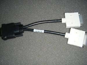 DELL Dual DVI Monitor Splitter Y Cable Cord J9256 H9361  
