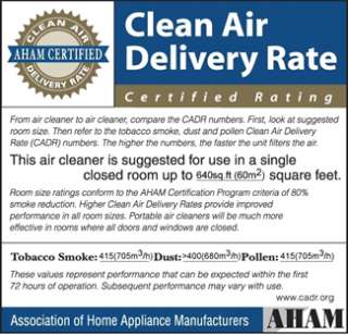 BlueAir 603 HEPA Silent Air Purifier  
