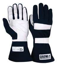 Crow Enterprizes Standard Nomex Auto Racing Driving Gloves (Youth/Jr 