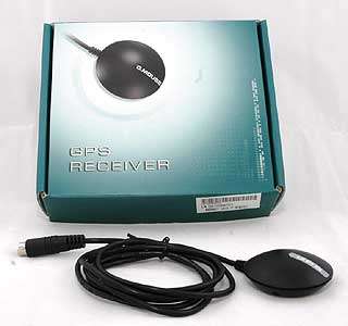 GlobalSat BR 355 PS2 GPS Receiver SIRF III Laptop  