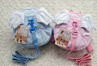 Angel Toddler Safety Harness Cotton Reins Baby Backpack  