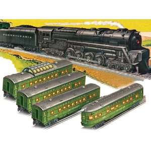   by Bachmann Trains   Luxury Lines Green Train Set Toys & Games