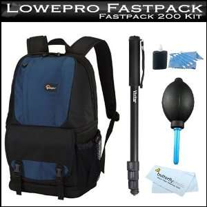  Lowepro Fastpack 200 Camera Backpack (Arctic Blue) with 