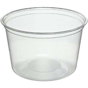 Solo MC160X Maximizer 16 Oz. Plastic Food Container Clear (500 Pack 