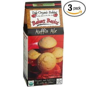 Truly Organic Baking Bakers Basics Organic Muffin Mix, 12 Ounce Boxes 