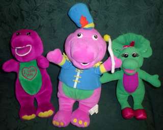 description you are bidding on barney toy lot sold as is some of the 