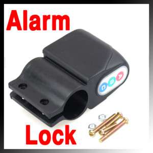 Bike Bicycle Security Alarm 110db Sound Moped Lock 1006  