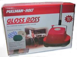 Pullman Holt Gloss Boss Hard Floor and Carpet Cleaner Includes