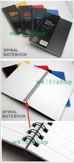 A5 Spiral Notebook Note Book Paper Write Daily Notepad  