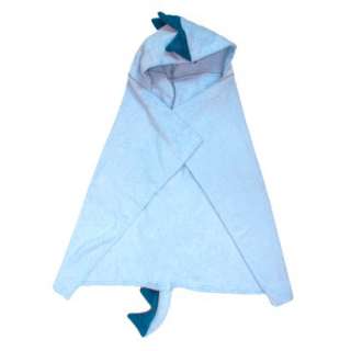 Blue Dinosaur Character Hooded Towel & Mitt.Opens in a new window