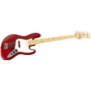  Fender Standard Jazz Bass Guitar Candy Apple Red Gloss 