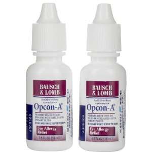  Opcon A Eye Drops for Eye Allergy Relief, 2 Count Packages 