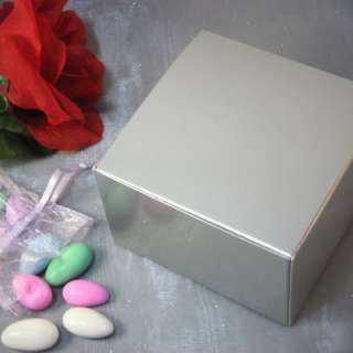 Wedding Favor Candy Cake Party Treat Gift Boxes 4x4x2.5 10 bxs  