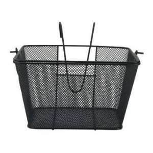  Square Steel Bike  Bicycle Wire Basket Silver Sports 