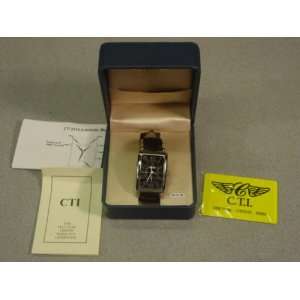   CTI 3179 Automatic Watch Stainless Steel black band 