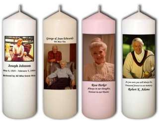   Memorial and Remembrance Candles from Goody Candles Photo Candles