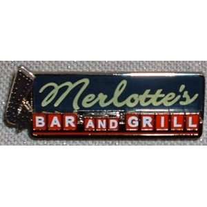 True Blood MERLOTTES 3D Bar & Grill Metal Logo PIN 