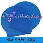 10 Pk Slim Blue C Shell Clam Case CD DVD Jewel Cases