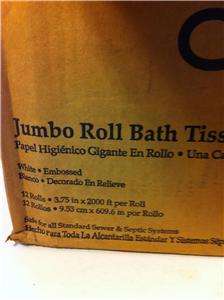 CERTO JB91 JUMBO ROLL BATH TISSUE BATHROOM TISSUE TOLIET PAPER CASE 