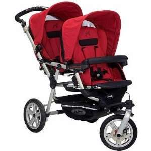  Jane Red PowerTwin Double Twin Stroller Buggy Baby